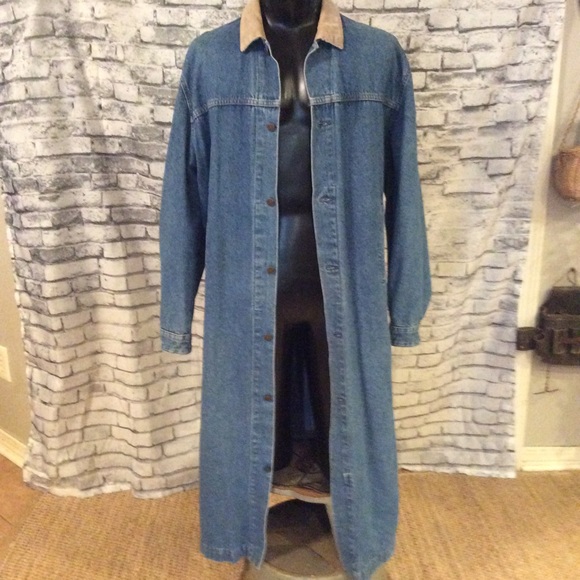 Levi's Other - VTG 80s ICONIC LEVIS FULL LENGTH DENIM DUSTER/COAT